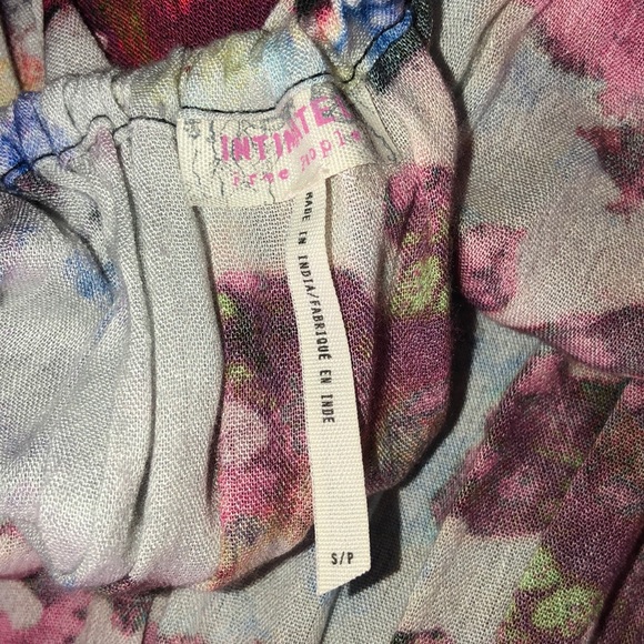 Free People Multi Color Maxi Dress With Open Back - Picture 8 of 8